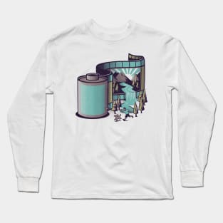 Old Camera Film Nature Photographer T-shirt by Tobe Fonseca Long Sleeve T-Shirt